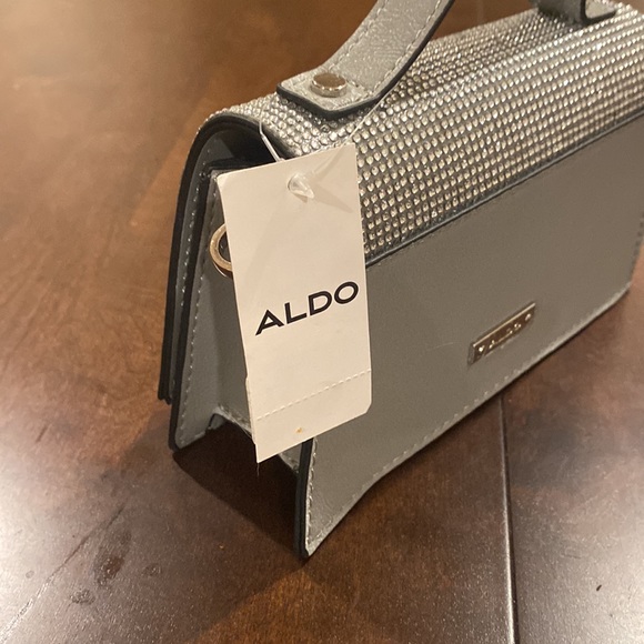 Aldo Rhinestone Papionne Top-handle Bag - Picture 5 of 7